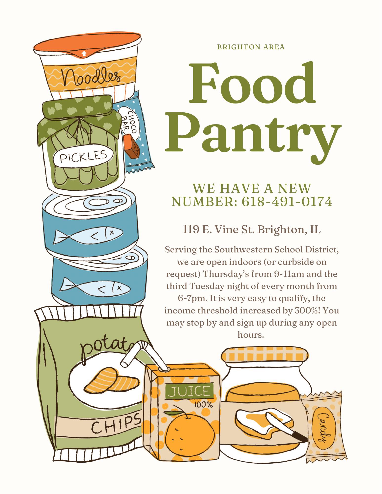 food pantry information